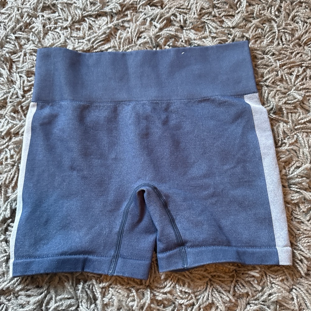Blue and Gray Athletic Shorts
